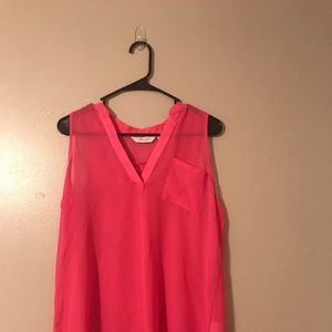 Curfew Sheer Chiffon Blouse